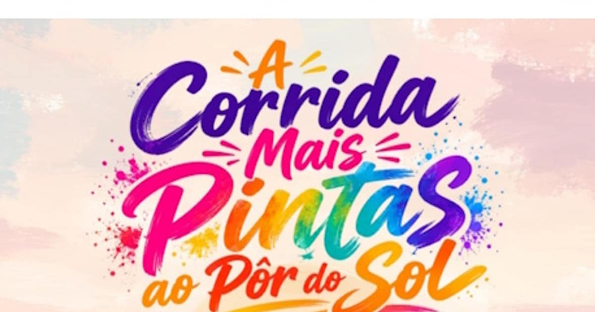 A corrida mais pintas (ao pôr do sol) — imagem do organizador