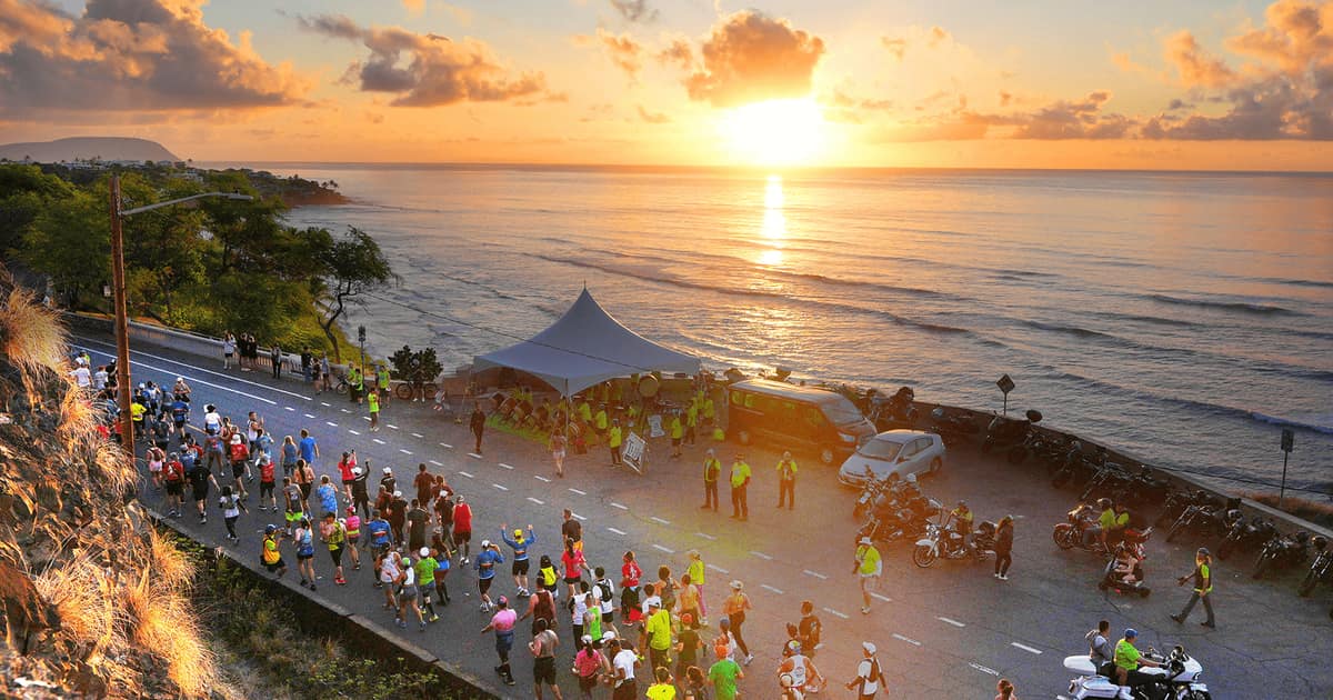 Honolulu Marathon — imagem do organizador