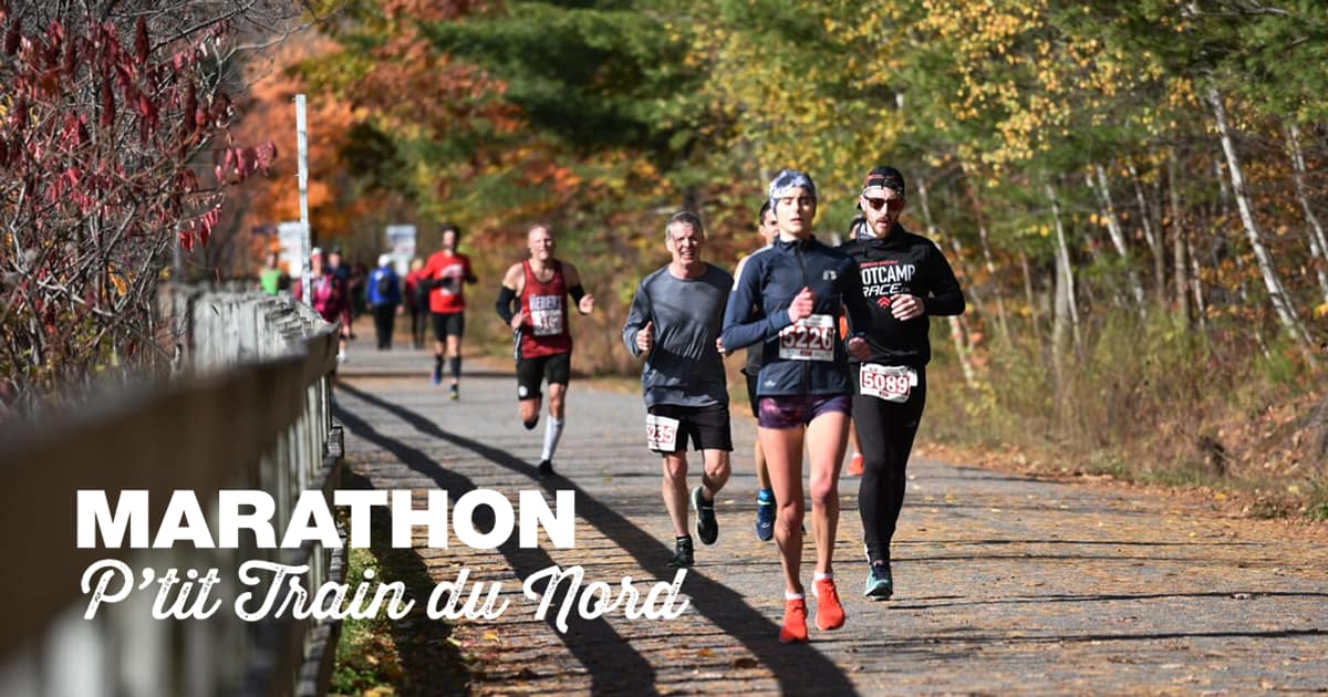 Marathon P'tit Train du Nord — imagem do organizador