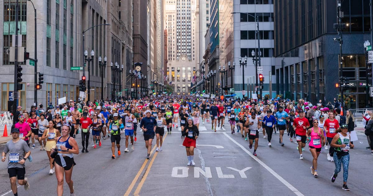Maratona de Chicago — imagem do organizador