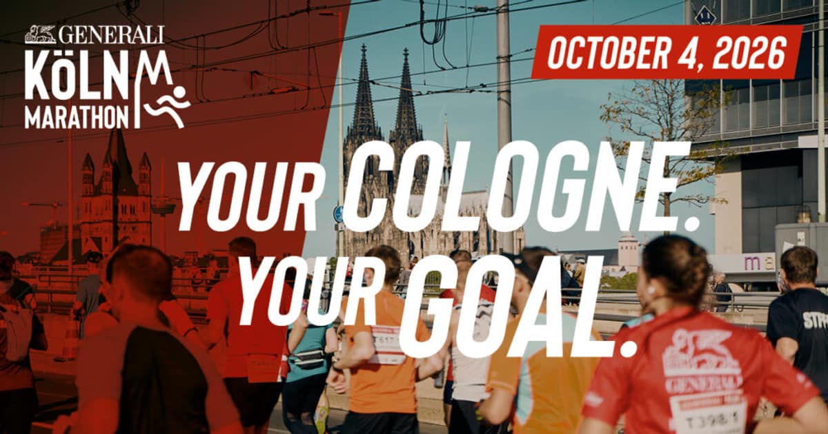 Maratona de Colónia — imagem do organizador
