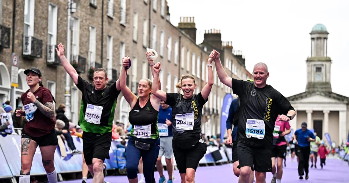 Maratona de Dublin — imagem do organizador