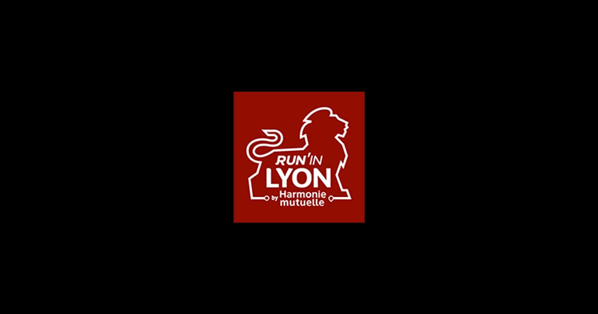 Maratona de Lyon (Run in Lyon) — imagem do organizador