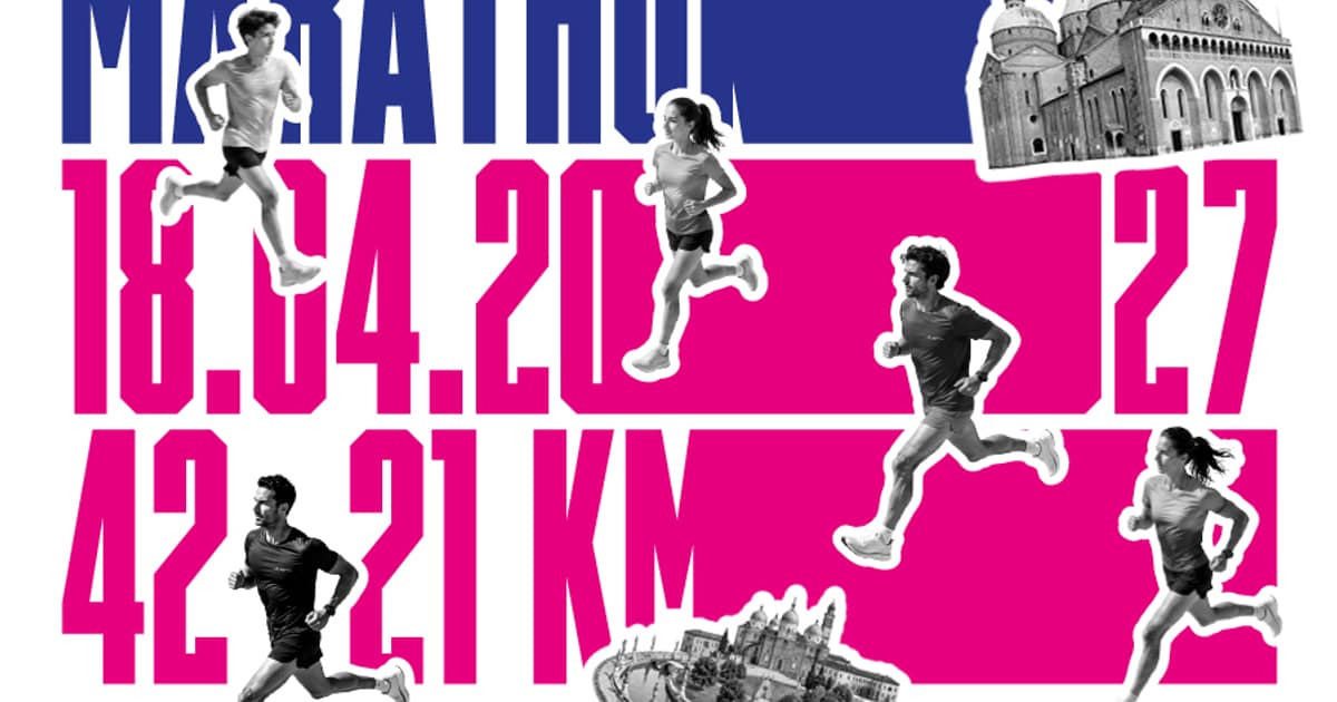 Maratona de Pádua — imagem do organizador