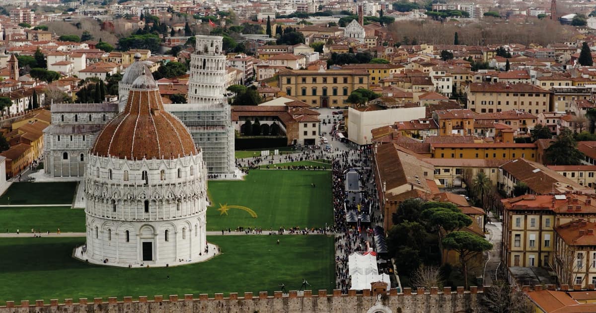Maratona de Pisa — imagem do organizador