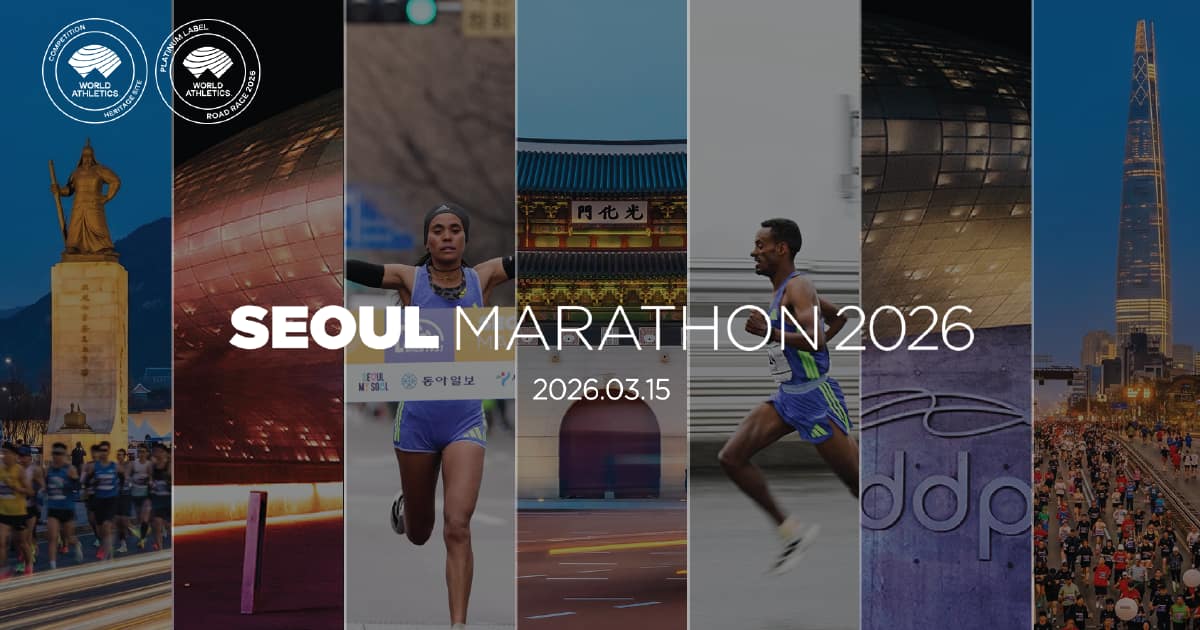 Maratona de Seul — imagem do organizador