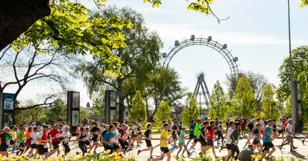 Maratona de Viena — imagem do organizador