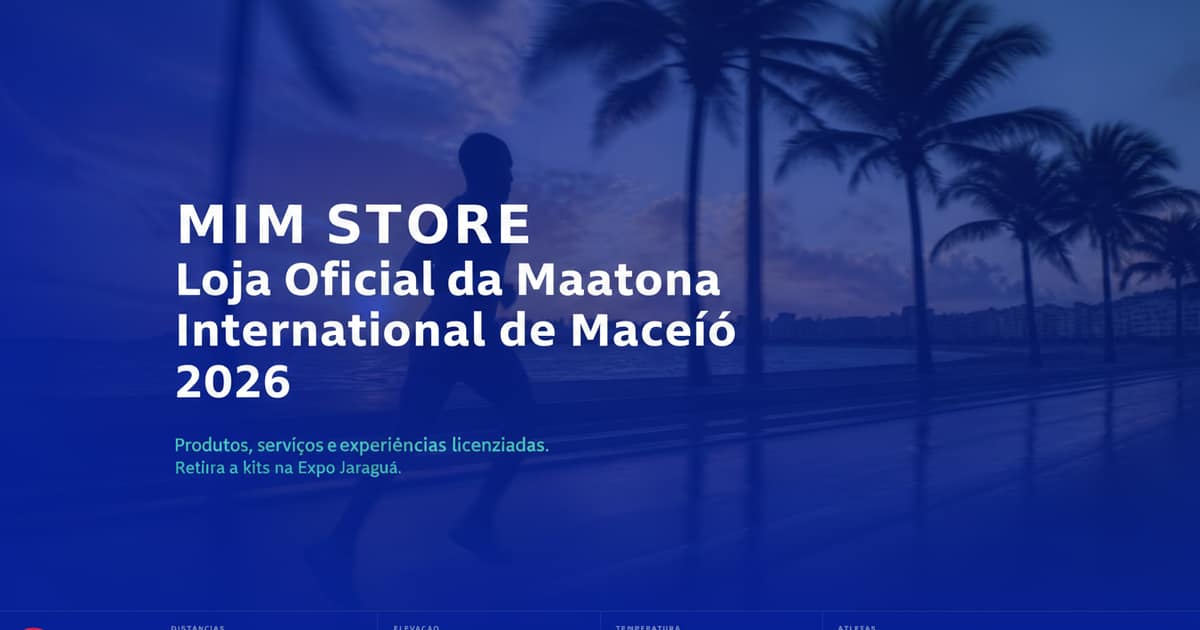 Maratona Internacional de Maceió — imagem do organizador
