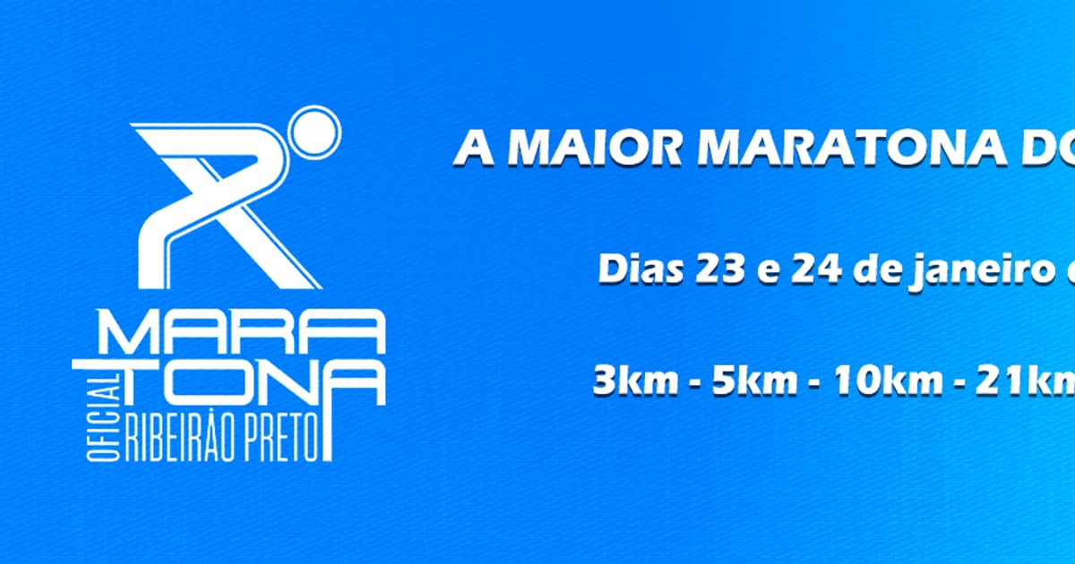 Maratona Oficial de Ribeirão Preto — imagem do organizador