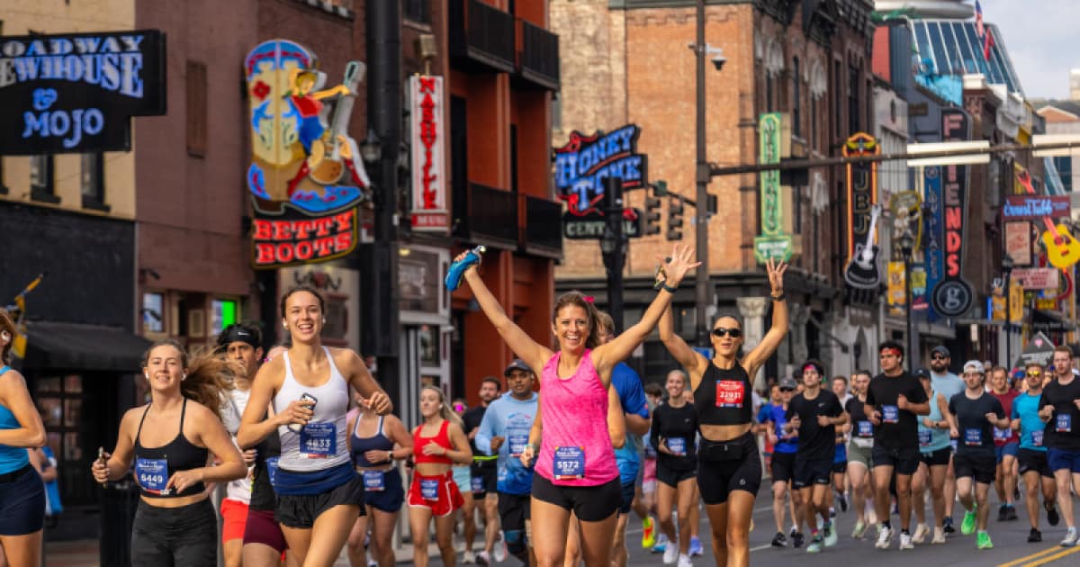 Nashville Marathon — imagem do organizador