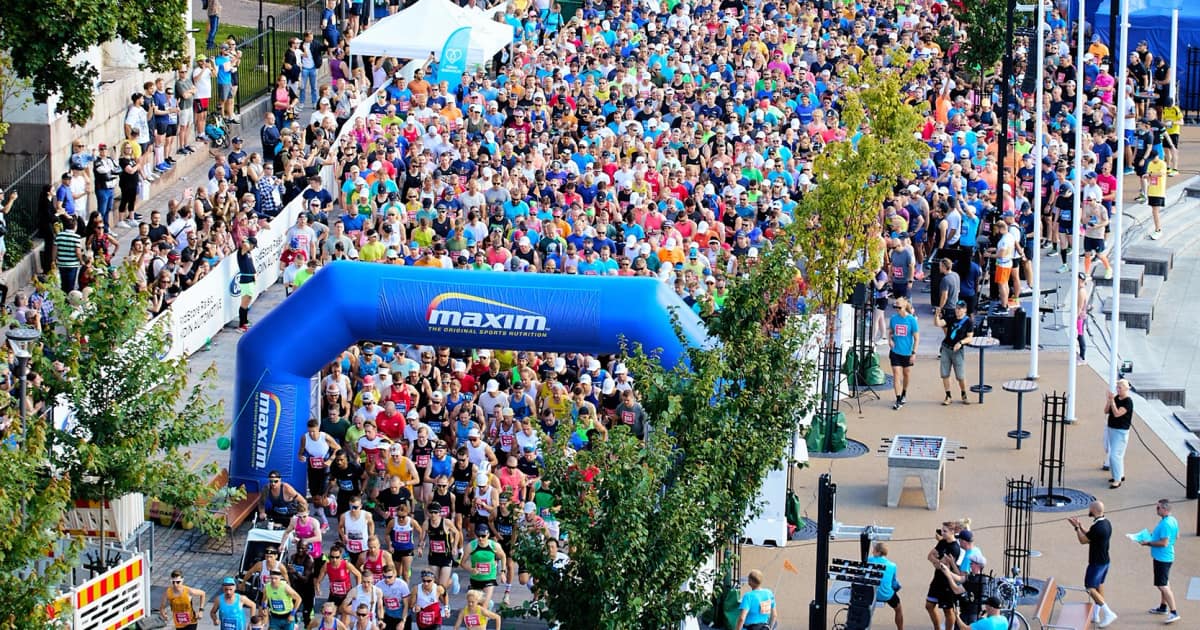 Paavo Nurmi Marathon — imagem do organizador