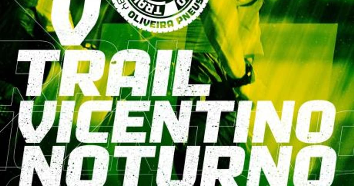Trail Vicentino Noturno — imagem do organizador